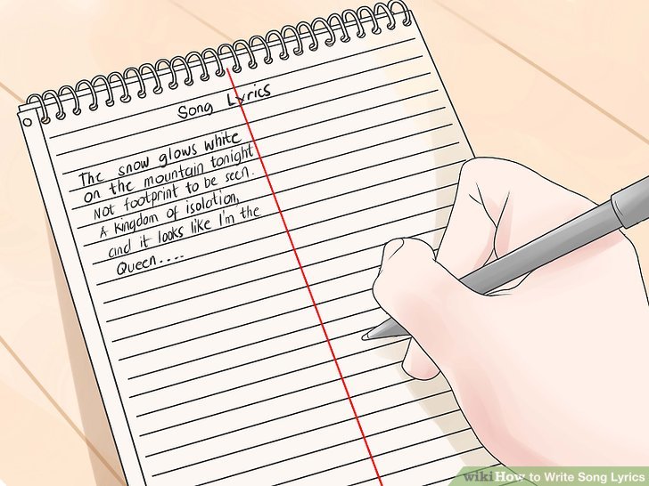 How To Write Lyrics